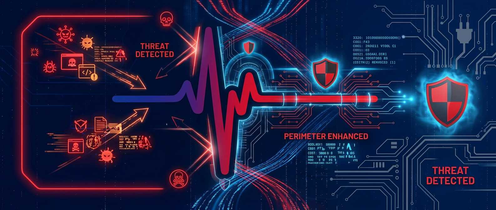 Threat detected: live perimeter monitoring and threat detection